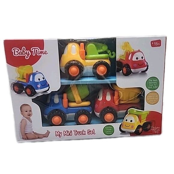 Baby Time My Mini Truck Set Friction Trucks [87] - Picture 1 of 15